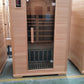 2 Person Luxury Carbon Fibre Infrared Sauna 7 Heating Panels 002C