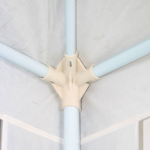 Gazebo Outdoor Marquee Party Tent 3m x 6m White Cooper