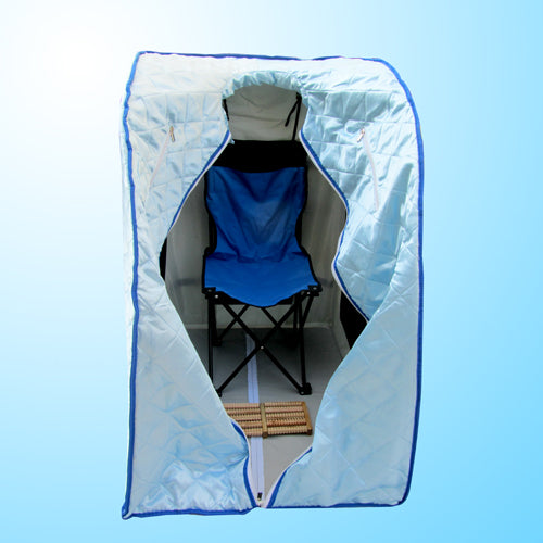 Large Portable Far Infrared Home Sauna Dry Heat with Chair 107cm Tall