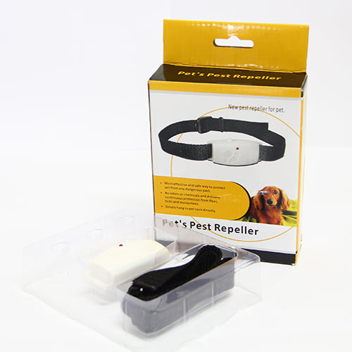 Ultrasonic Stop Flea Pest Repeller for Dog Cat Pets Pet