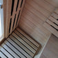 2 Person Luxury Sauna 002B New Design Bench Back and Side