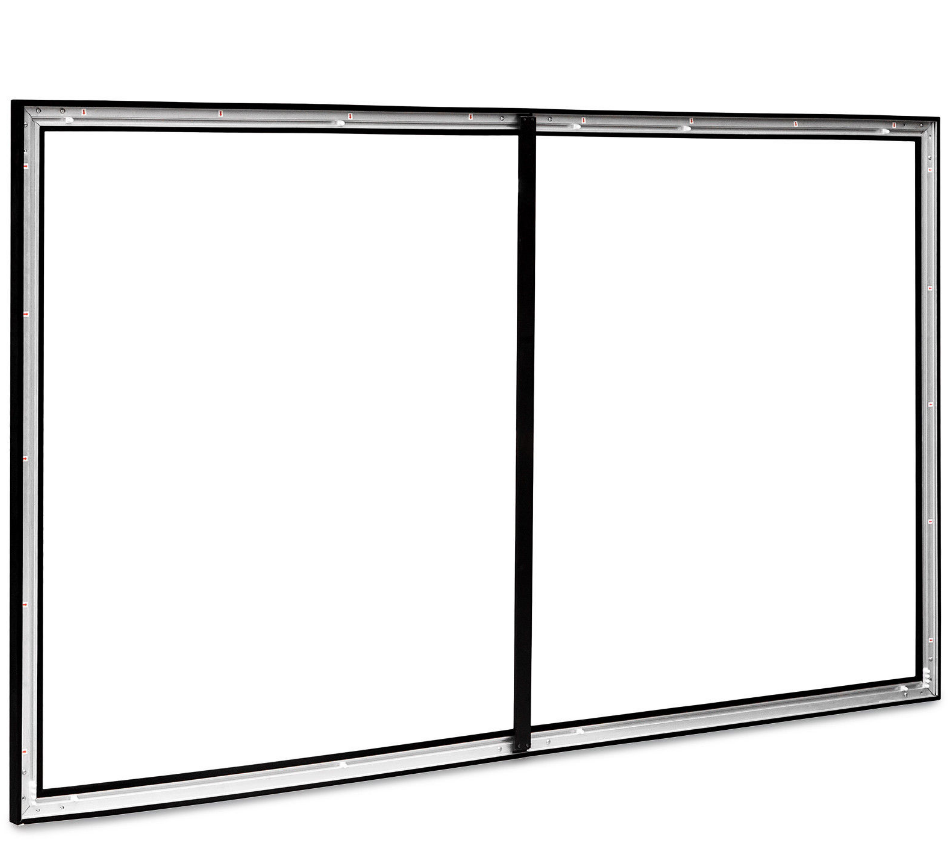 155" TV Cinema HD Projector Screen Flat Fixed Frame 16:9