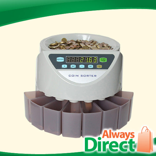 Australian Automatic Coin Counter - Money Cash Sorter