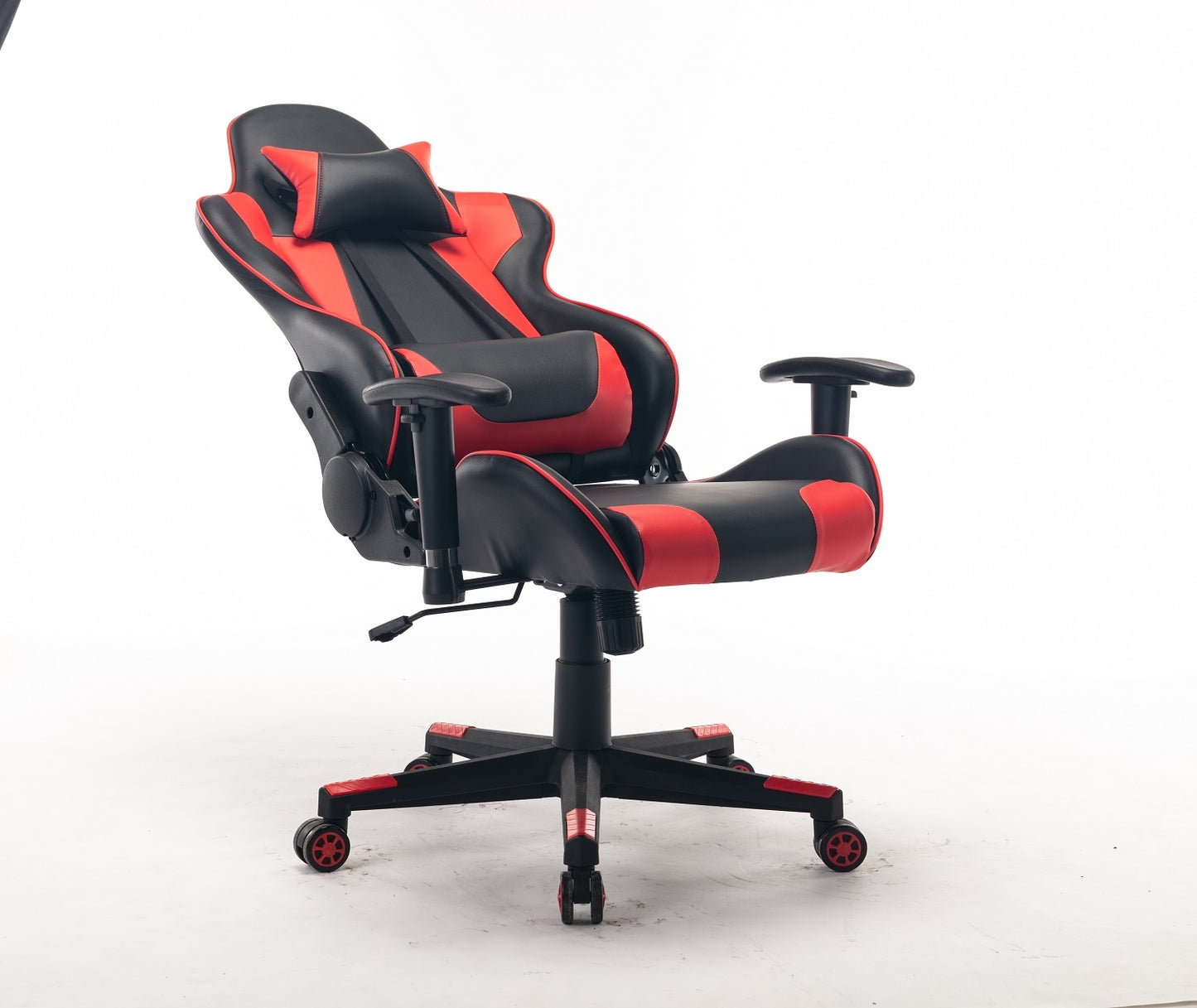 High Back 180 degrees tilt Ergonomic Gaming Office Executive Racing Chair Seat - Red