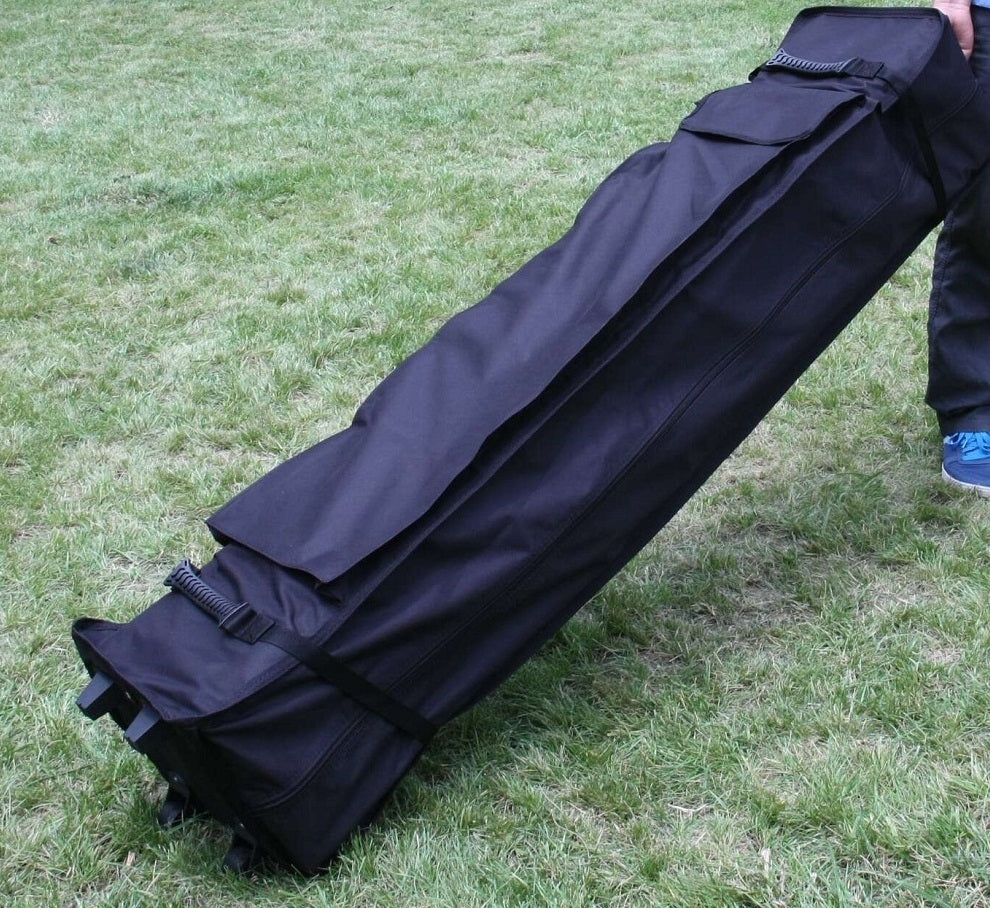 Premium 3X6m HEX 40 Aluminum Folding Gazebo Marquee Pop Up Garden Outdoor Canopy White Carry Bag