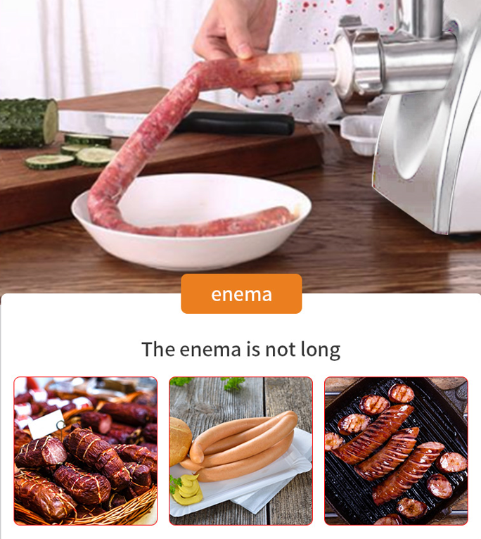 800w Electric Meat Grinder Sausage Maker Filler Mincer Stuffer Kibbe Mini Food Processor