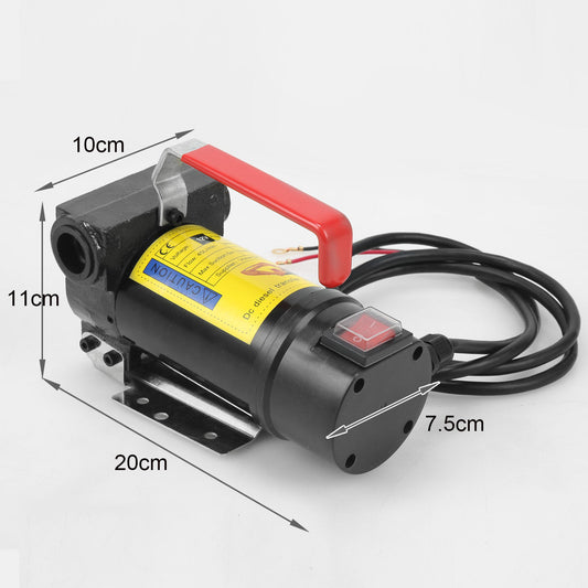 12V Oil Diesel Fuel Transfer Pump