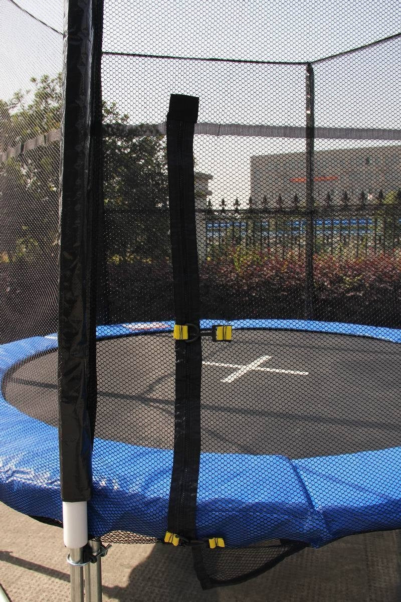 12FT Trampoline And Enclosure Set with Safety Net and Ladder