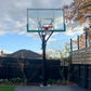 72 inch Professional In-ground Basketball System with Hoop Tempered Glass Backboard