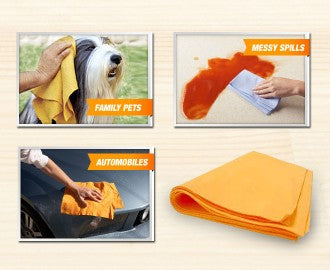 10x  Shann-Wow Super Absorbent Cleaning Towel