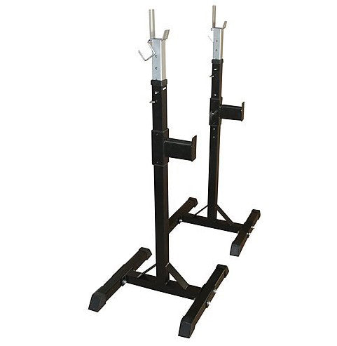 Squat Rack Stand Pair Bench Press Weight Lifting Barbell