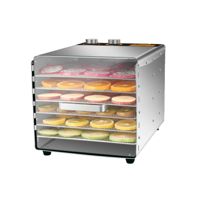 Food Dehydrator Fruit Dryer Jerky Maker 6 Trays 23 L
