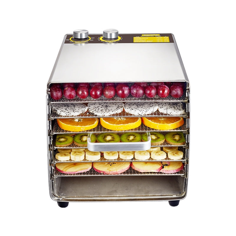 Food Dehydrator Fruit Dryer Jerky Maker 6 Trays 23 L