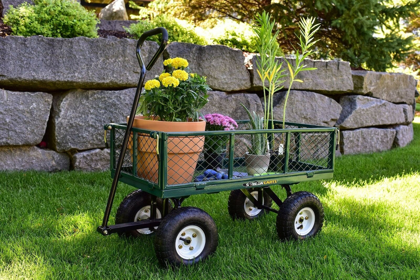 Garden Cart Steel Mesh