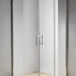 Shower Screen 800x800x1900mm Safety Glass Sliding Door #1806-8X8