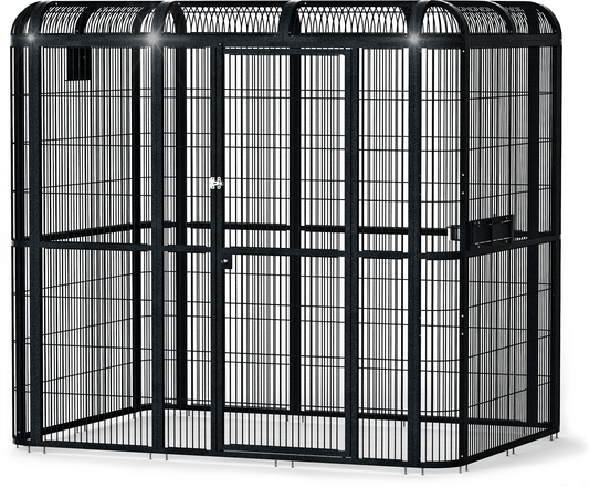 Large walk-in Bird Aviary Cage Black