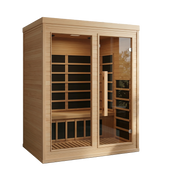 New Model 3-Person Indoor Luxury Far-Infrared Sauna 2150W