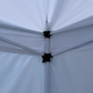 3X3M Folding Gazebo Powder-coated finish frame Marquee Pop Up Outdoor Shade Canopy White