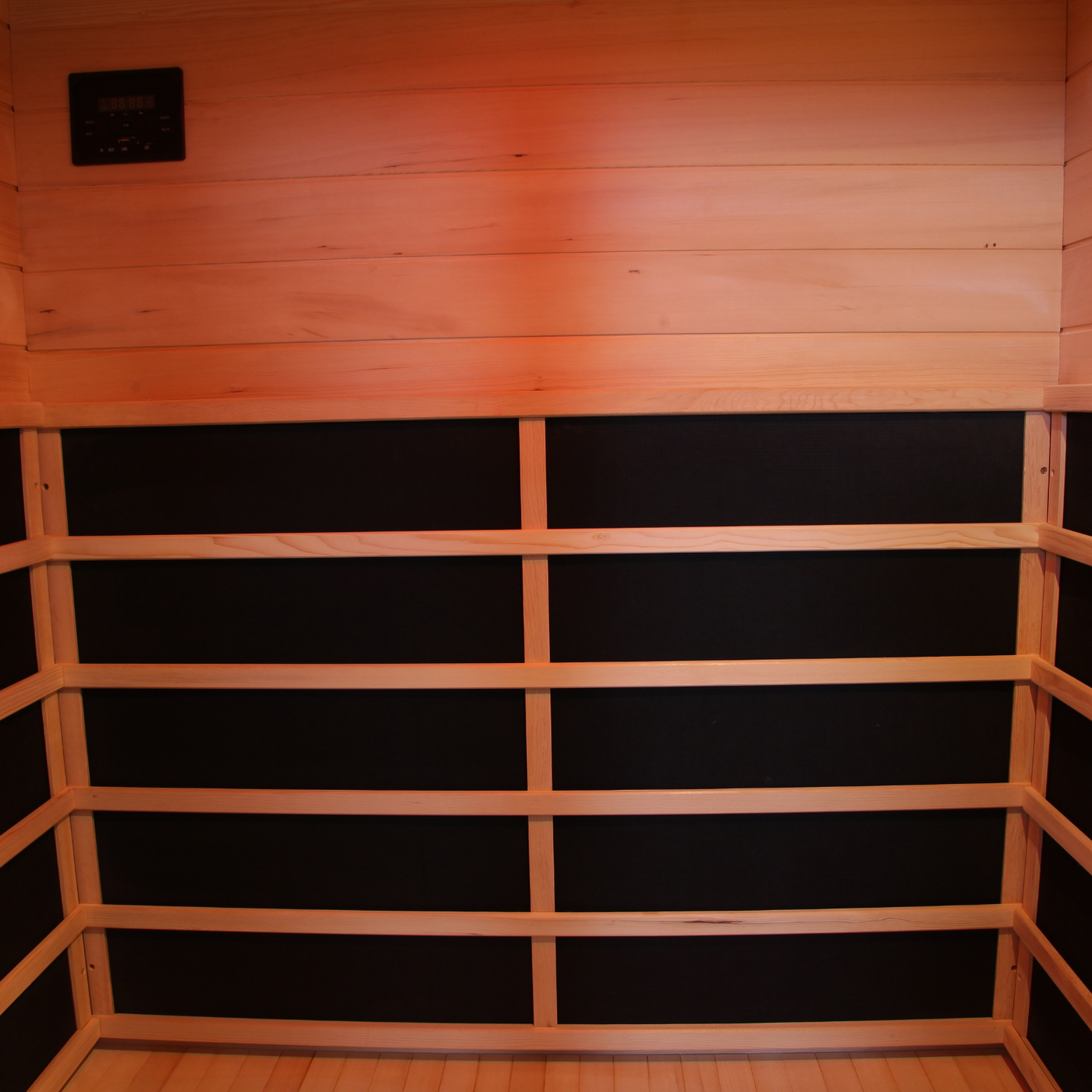 New Model 2-Person In Door Luxury Far-Infrared Sauna 1800W