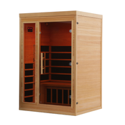New Model 2-Person In Door Luxury Far-Infrared Sauna 1800W