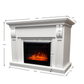Windson 2000W Elctric Fireplace Heater 30" insert With Extra Large 153cm White Mantel