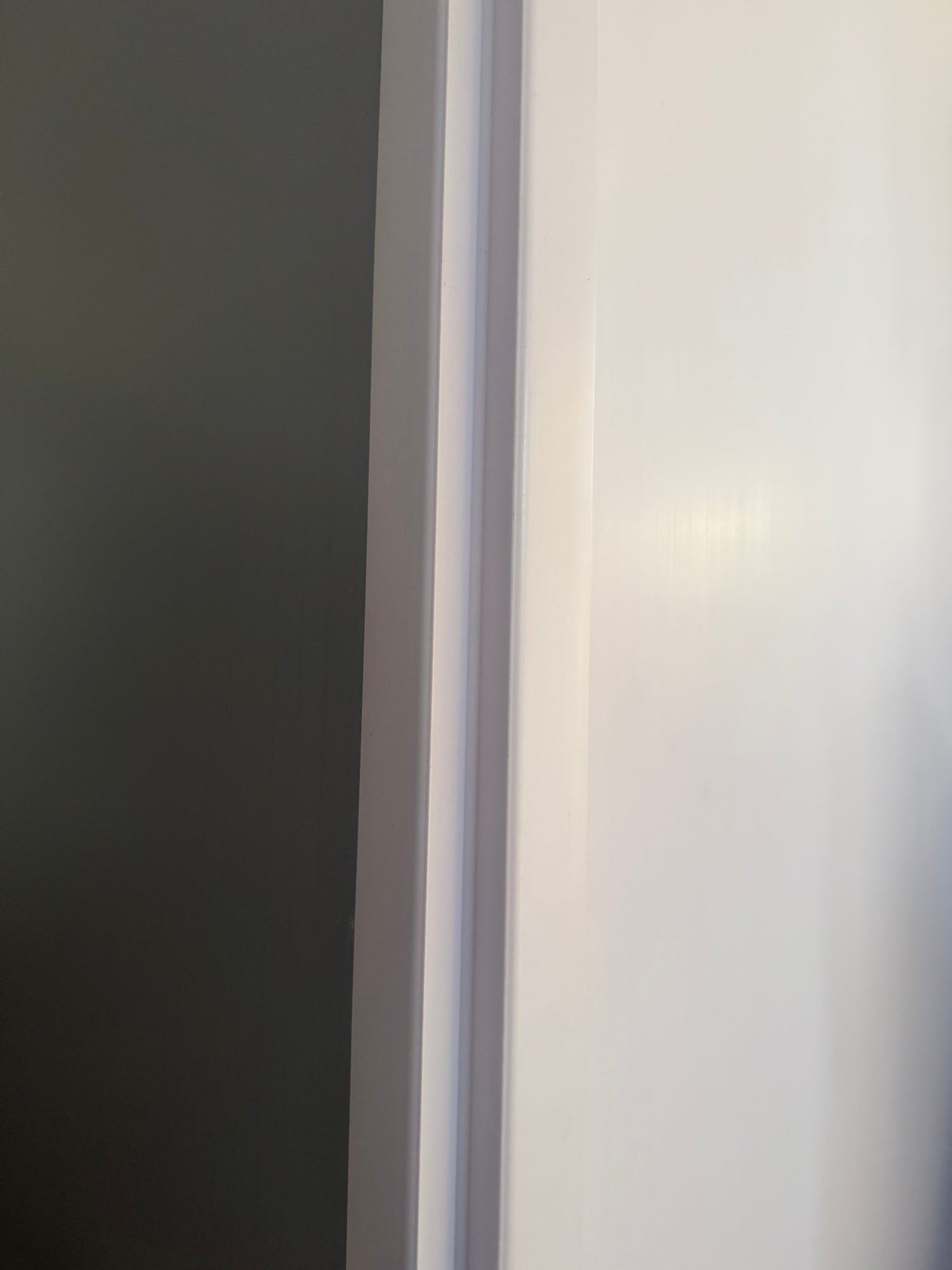 2400mm PVC Panels Internal Corner Trims 10mm Silver
