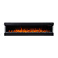 Lucia 72 inch 3 Sided Wall Mounted and Recessed/ Insert Electric Fireplace Heater