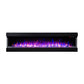 Lucia 72 inch 3 Sided Wall Mounted and Recessed/ Insert Electric Fireplace Heater