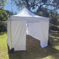 3X4.5M Folding Gazebo Powder-coated finish frame Marquee Pop Up Outdoor Shade Canopy White