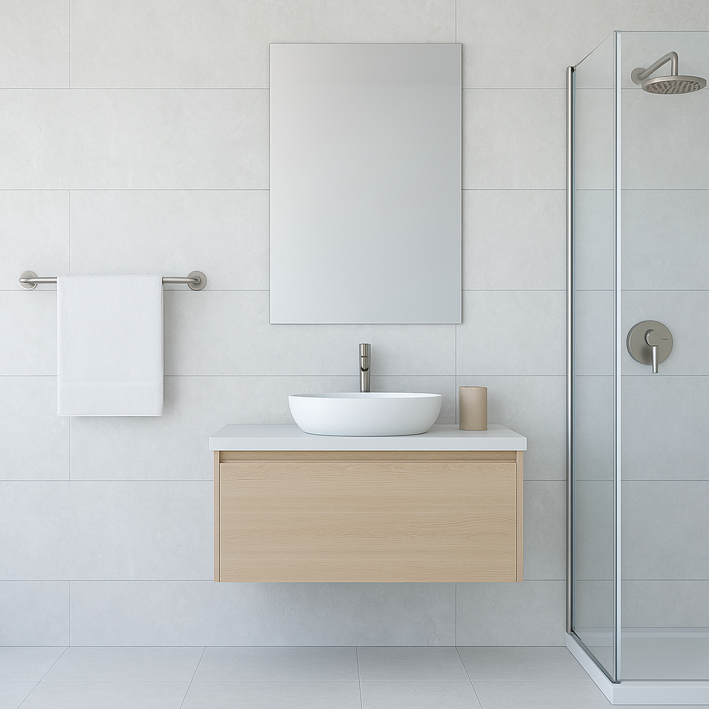 Tongue and Groove Interlocking Hollow Waterproof PVC Panels-600mm Width Grey Marble Tiles