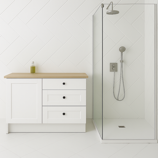 1000mm Width Interior Complicated Cutline PVC Wall Panel Cheveron White Gloss