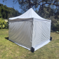 3X3M Folding Gazebo Hammertone finish frame Marquee Pop Up Outdoor Shade Canopy White