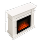 Windson 2000W Elctric Fireplace Heater 30" Insert With Large 130cm White Mantel