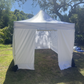 3X4.5M Folding Gazebo Powder-coated finish frame Marquee Pop Up Outdoor Shade Canopy White