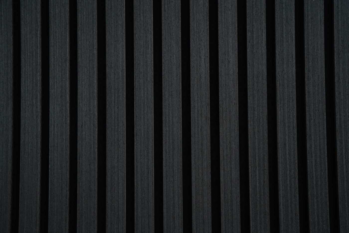 Premium Wooden Slat Acoustic Wall Panels Black Oak 2400x600mm