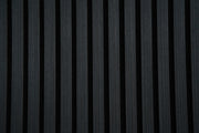Premium Wooden Slat Acoustic Wall Panels Black Oak 2400x600mm