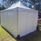 3X4.5M Folding Gazebo Powder-coated finish frame Marquee Pop Up Outdoor Shade Canopy White