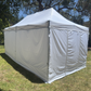 3X6M Folding Gazebo Powder-coated frame Marquee Pop Up Outdoor Shade Canopy White