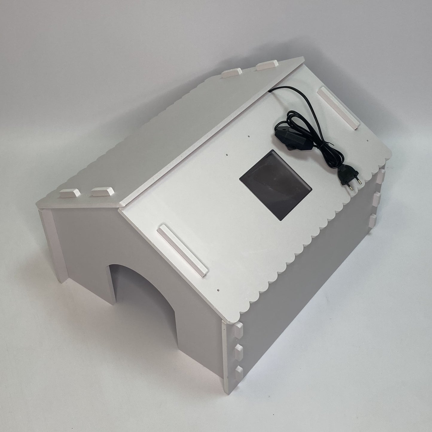 Electric Poultry Chick Chicken Brooder Incubator Heater Warmer Heat Warm Lamp Brooding White