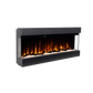 Lucia 43 inch 3 Sided Wall Mounted and Recessed/ Insert Electric Fireplace Heater