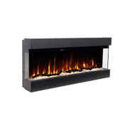 Lucia 43" 3-Sided Wall Mounted and Recessed/ Insert Electric Fireplace Heater