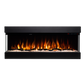 Lucia 43 inch 3 Sided Wall Mounted and Recessed/ Insert Electric Fireplace Heater