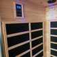 New Model 3-Person Luxury Indoor Far-Infrared Sauna 2150W Premium Marble Decor Edition