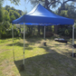 3X3M Folding Gazebo Powder-coated finish frame Marquee Pop Up Outdoor Shade Canopy Blue