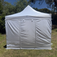 3X6M Folding Gazebo Powder-coated frame Marquee Pop Up Outdoor Shade Canopy White