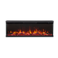 Longford 72" Three Sided  Built-in Recessed / Wall mounted Heater Electric Fireplace