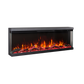 Longford 60" Three Sided Built-in Recessed / Wall mounted Heater Electric Fireplace