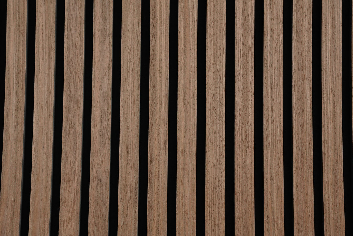 Premium Wooden Slat Acoustic Wall Panels Smoke Oak 2400x600mm