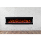 Lucia 72 inch 3 Sided Wall Mounted and Recessed/ Insert Electric Fireplace Heater