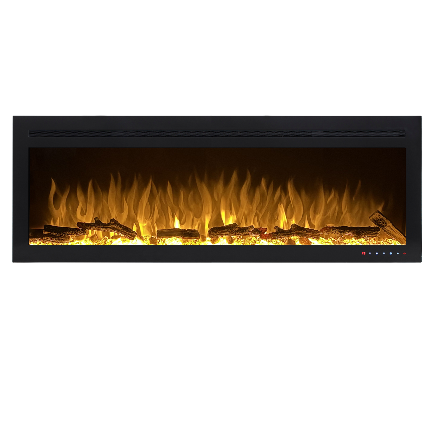 Aurelia 60" Built-in Recessed / Wall mounted Heater Electric Fireplace